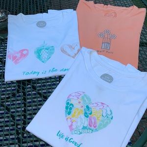Life is good t-shirts